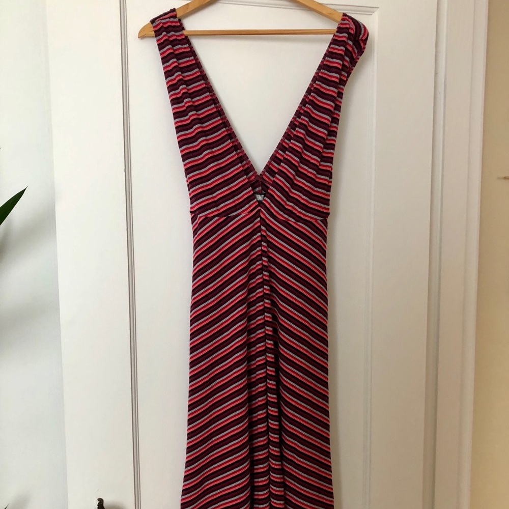 Reformation Ribbed Jersey slinky tank dress